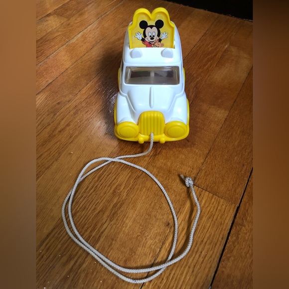 Vintage Disney Pull String Pop-Up Car - Picture 8 of 9